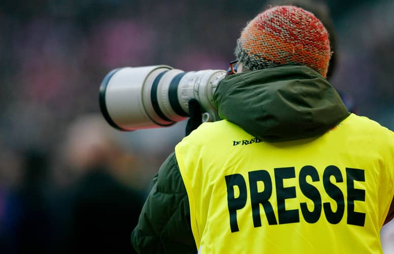 photographe de presse