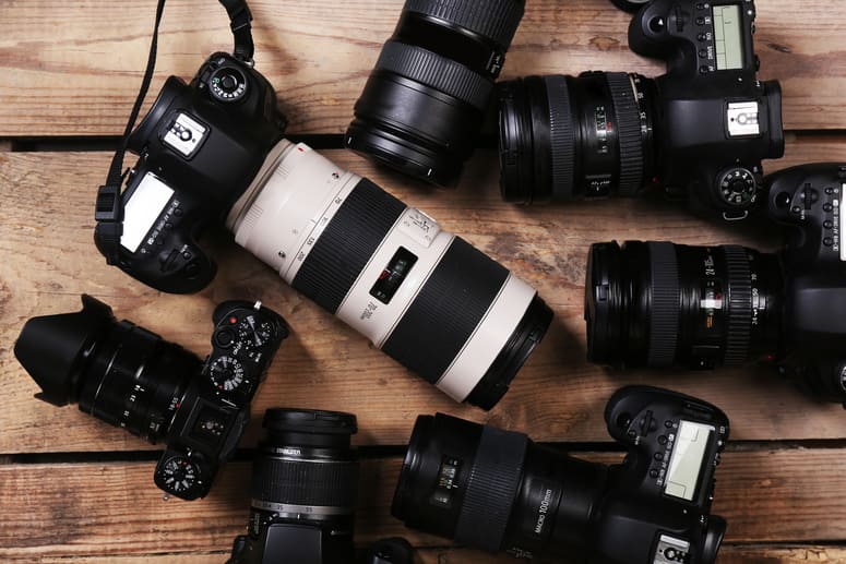 matériel du photographe matériel du photographe