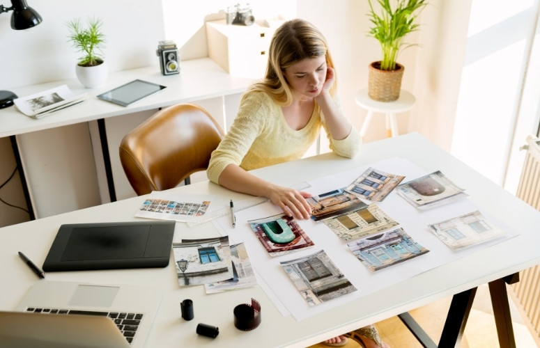 comment faire un portfolio photo