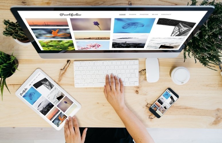 faire un portfolio