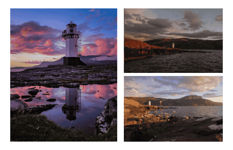 Photo de paysage marin