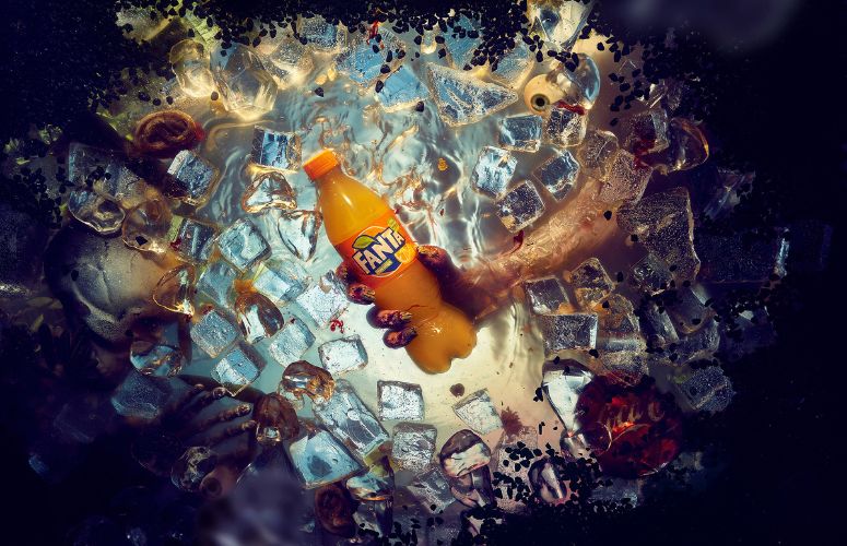 Photographie publicitaire Fanta Alfonso Acedo