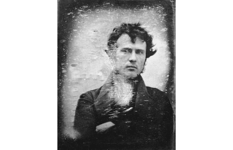 Autoportrait de Robert Cornelius — Robert Cornelius — 1839