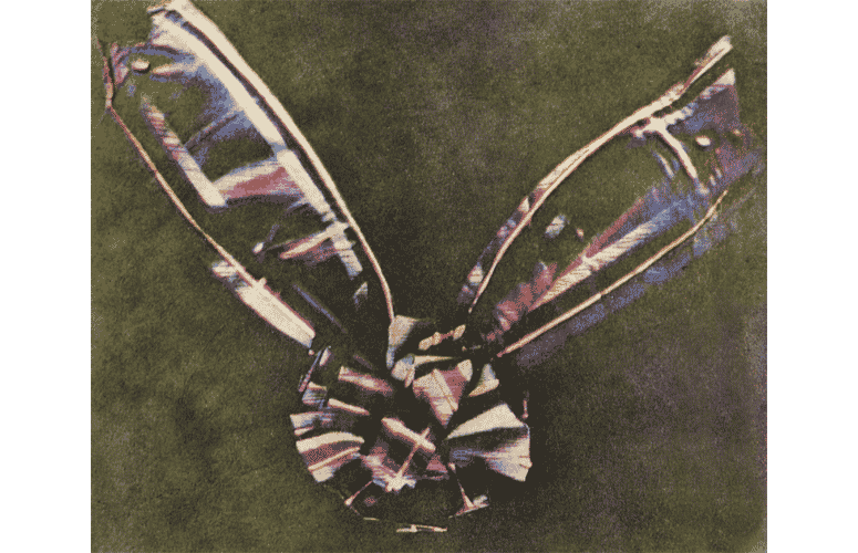 Tartan Ribbon — James Clerk Maxwell / Thomas Sutton — 1861
