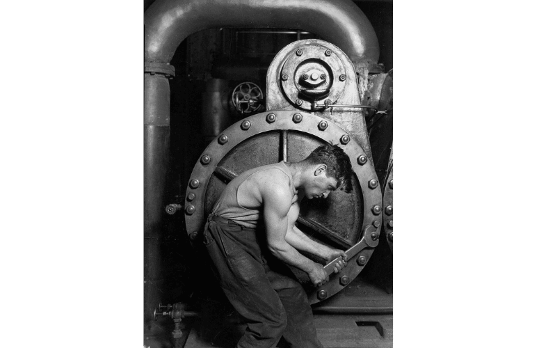 Power House Mechanic — Lewis Hine — 1920