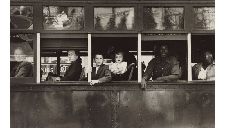 Trolley – New Orleans — Robert Frank — 1955