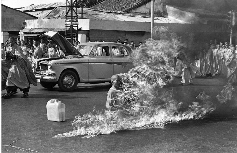 The Burning Monk — Malcolm Browne — 1963