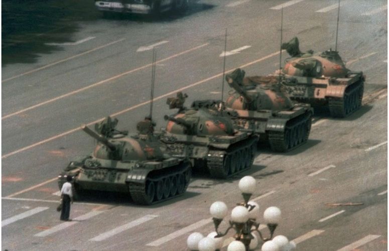 Tank Man — Jeff Widener — 1989