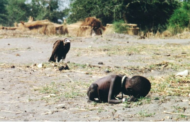 La Fillette et le Vautour — Kevin Carter — 1993