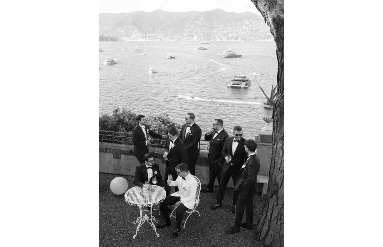 Photographie de mariage en noir et blanc, Elisabetta Lilly Red