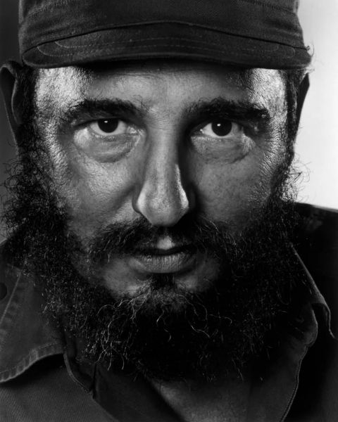 Portrait de Fidel Castro, photograhié par Yousuf Karsh en 1971
