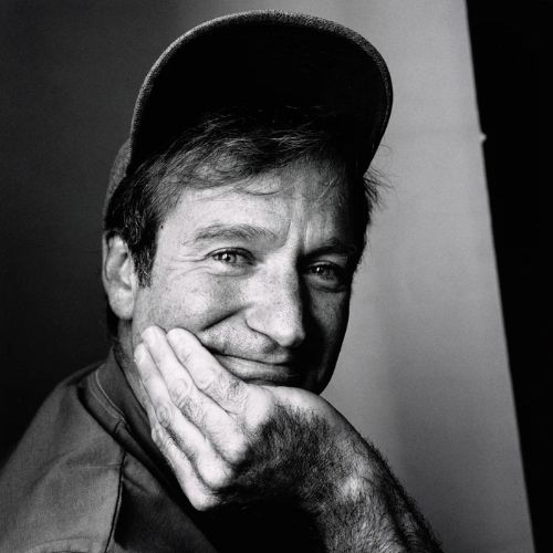 Portrait de Robin Williams, capturé par Irving Penn en 1998